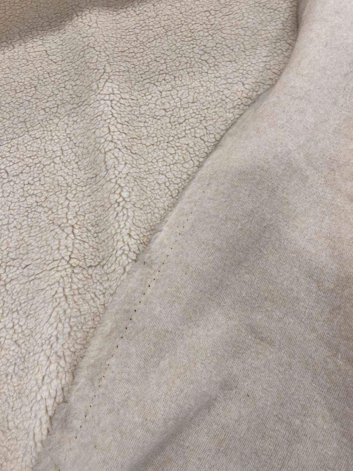 ZOE 095 beige faux-shearling