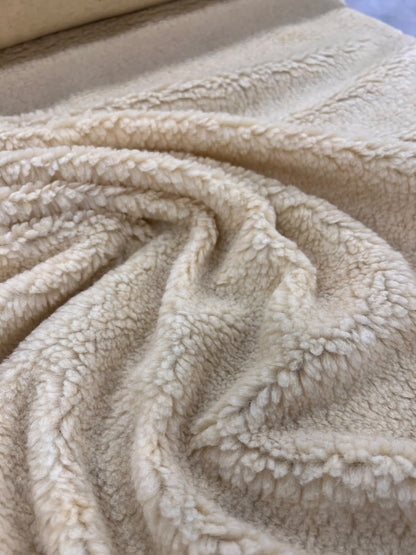 ZOE 095 beige faux-shearling