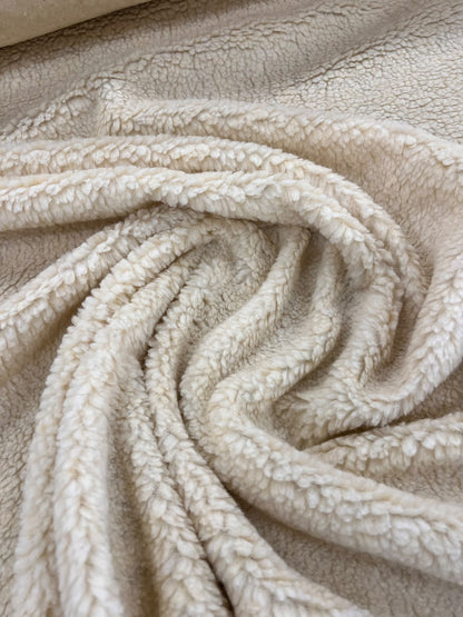 ZOE 095 beige faux-shearling