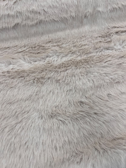 OLAF 003 neutral taupe/ivory hairy cuddle milky wool blended