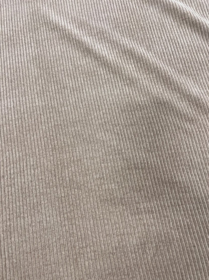 OLAF 005 beige curduroy vertical ribbed