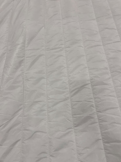 OLAF 012 snow white quilted puffer