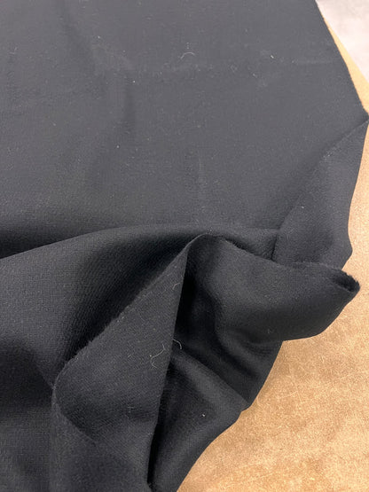 OLAF 013 black heavyweight tweed wool 100%