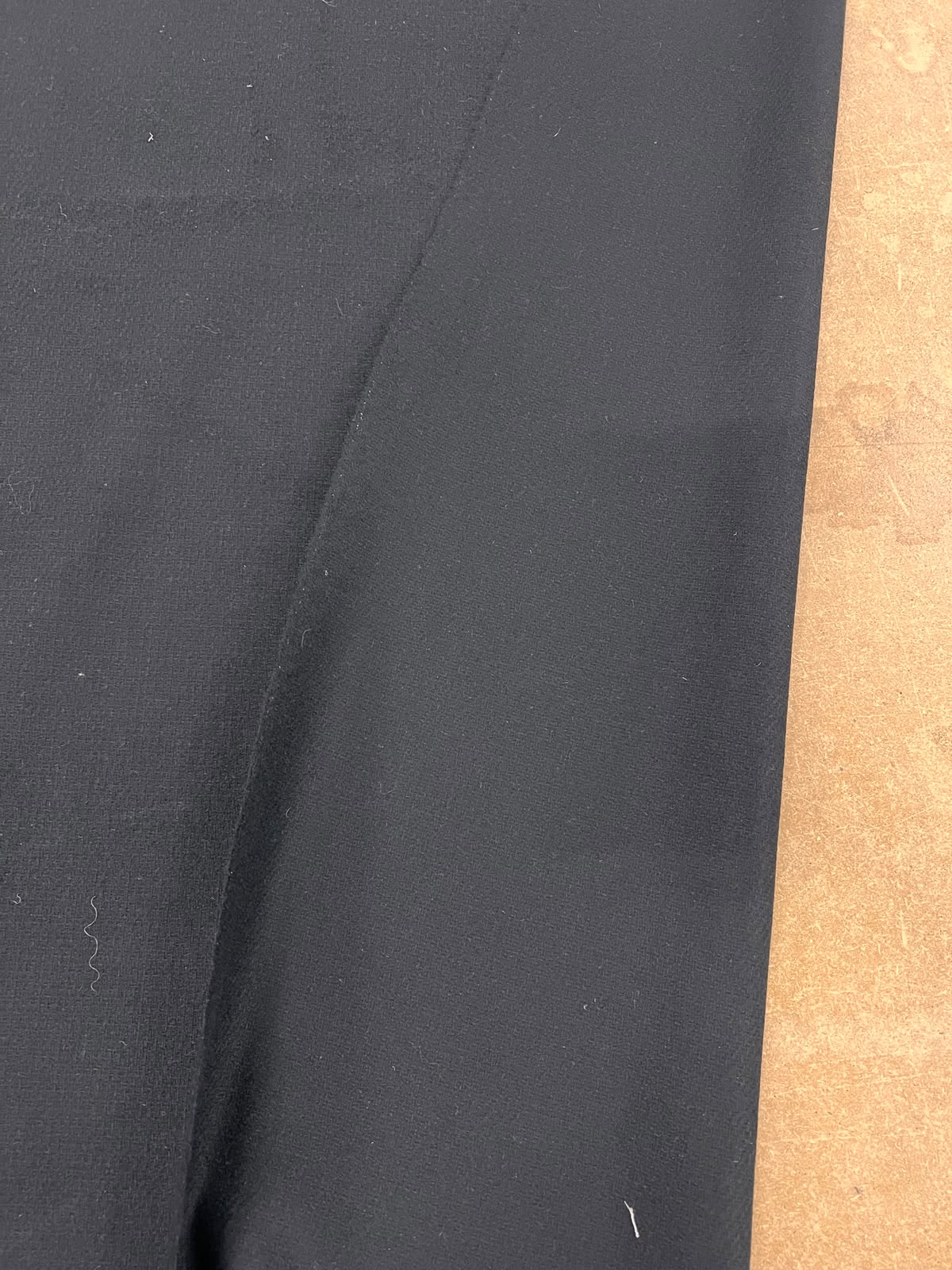 OLAF 013 black heavyweight tweed wool 100%