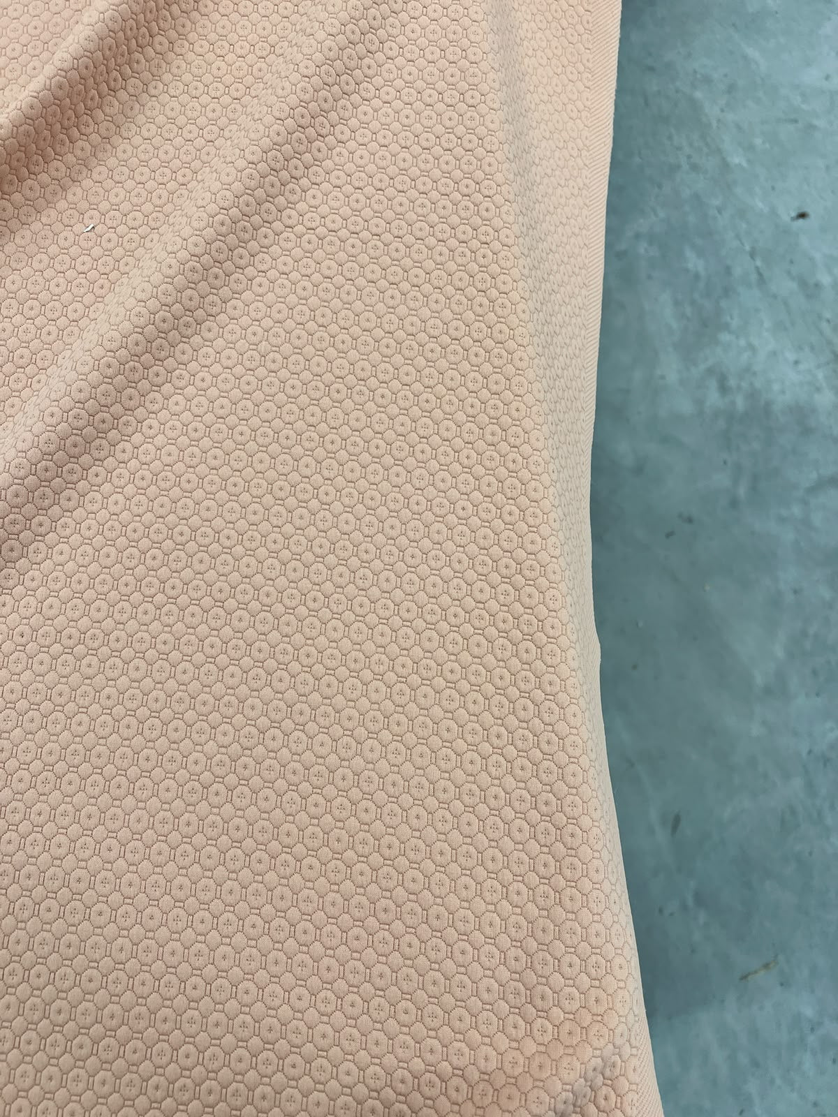 OLAF 014 salmon pink textured jacquard