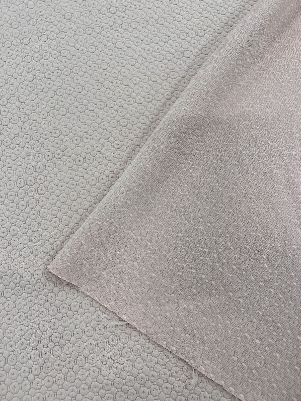 OLAF 014 salmon pink textured jacquard
