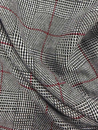 DRACO 010 houndstooth midweight cotton blended