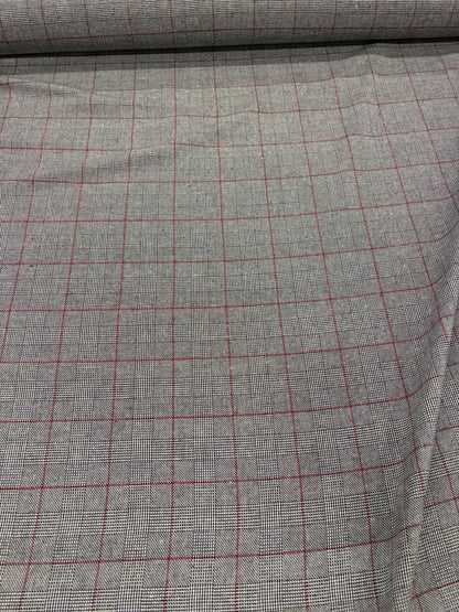 DRACO 010 houndstooth midweight cotton blended