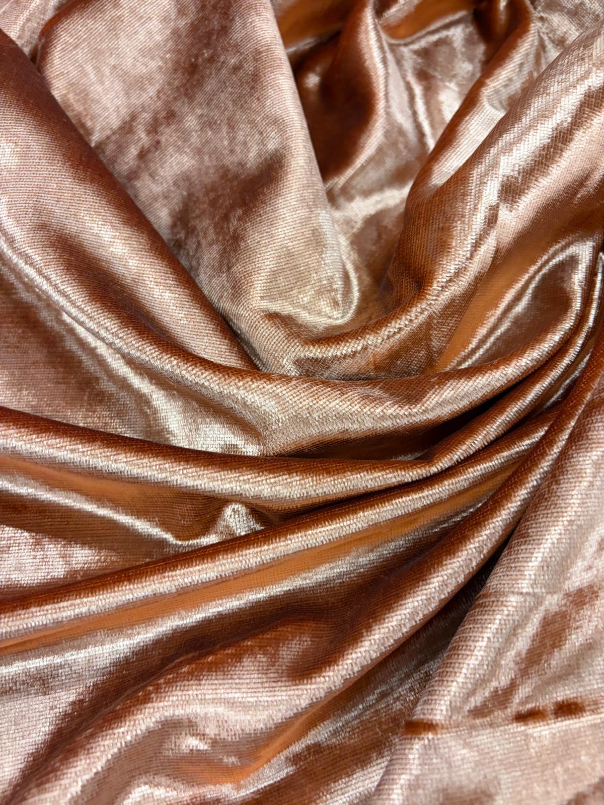 DRACO 015 heavy velvet saumon