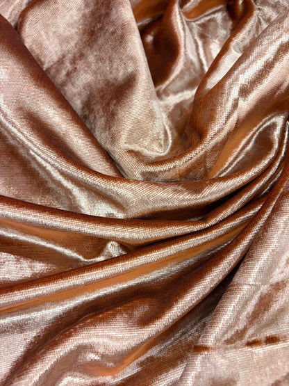 DRACO 015 heavy velvet saumon