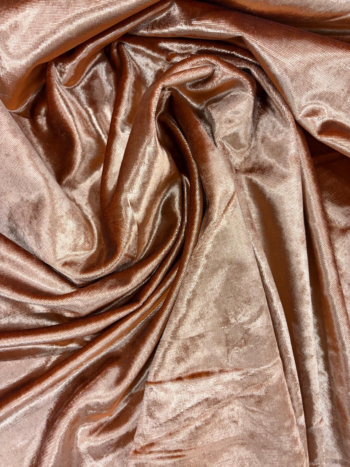 DRACO 015 heavy velvet saumon