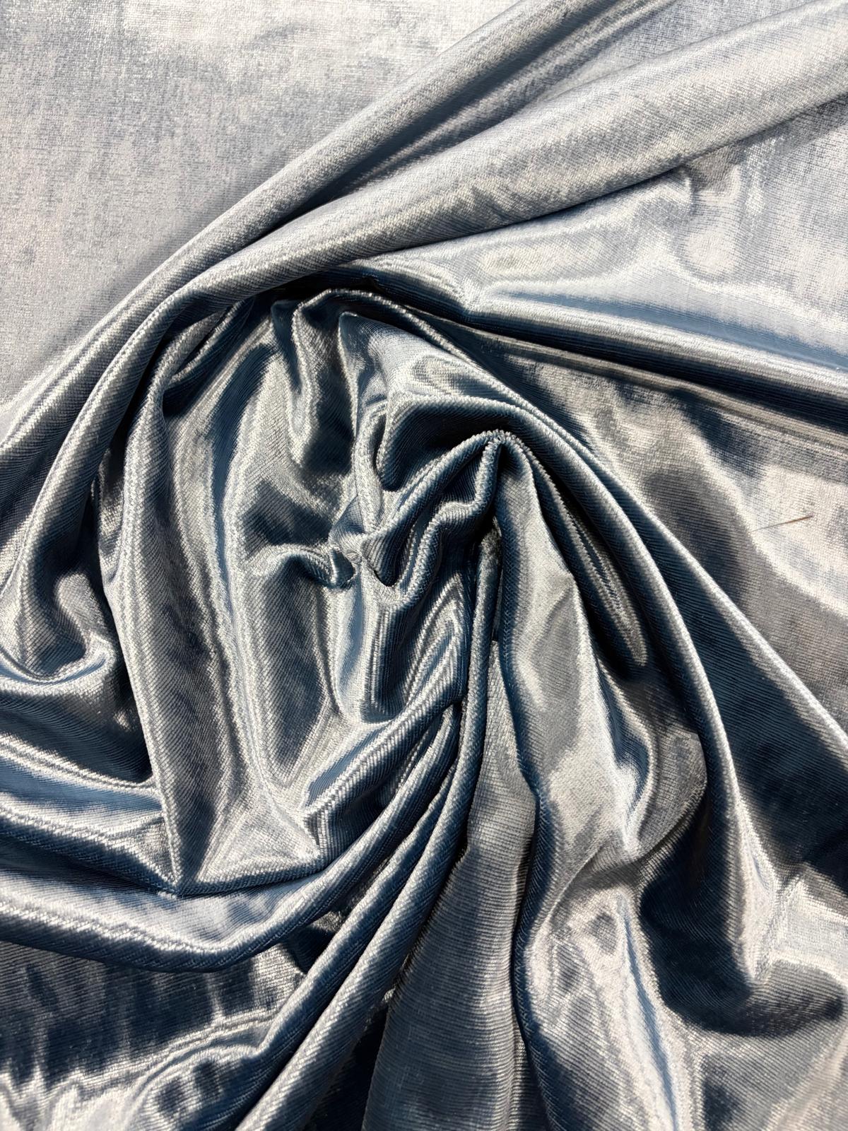 DRACO 016 heavy velvet steel blue