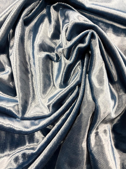 DRACO 016 heavy velvet steel blue