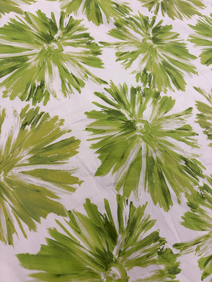 DRACO 018 botanical printed cotton poplin