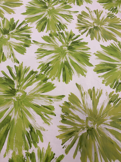 DRACO 018 botanical printed cotton poplin