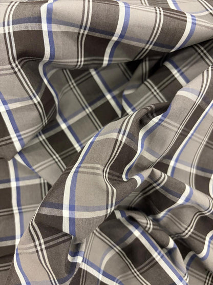 DRACO 023 colorwoven checkered shirting fabric