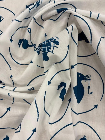 DRACO 024 eco-theme midweight printed cotton