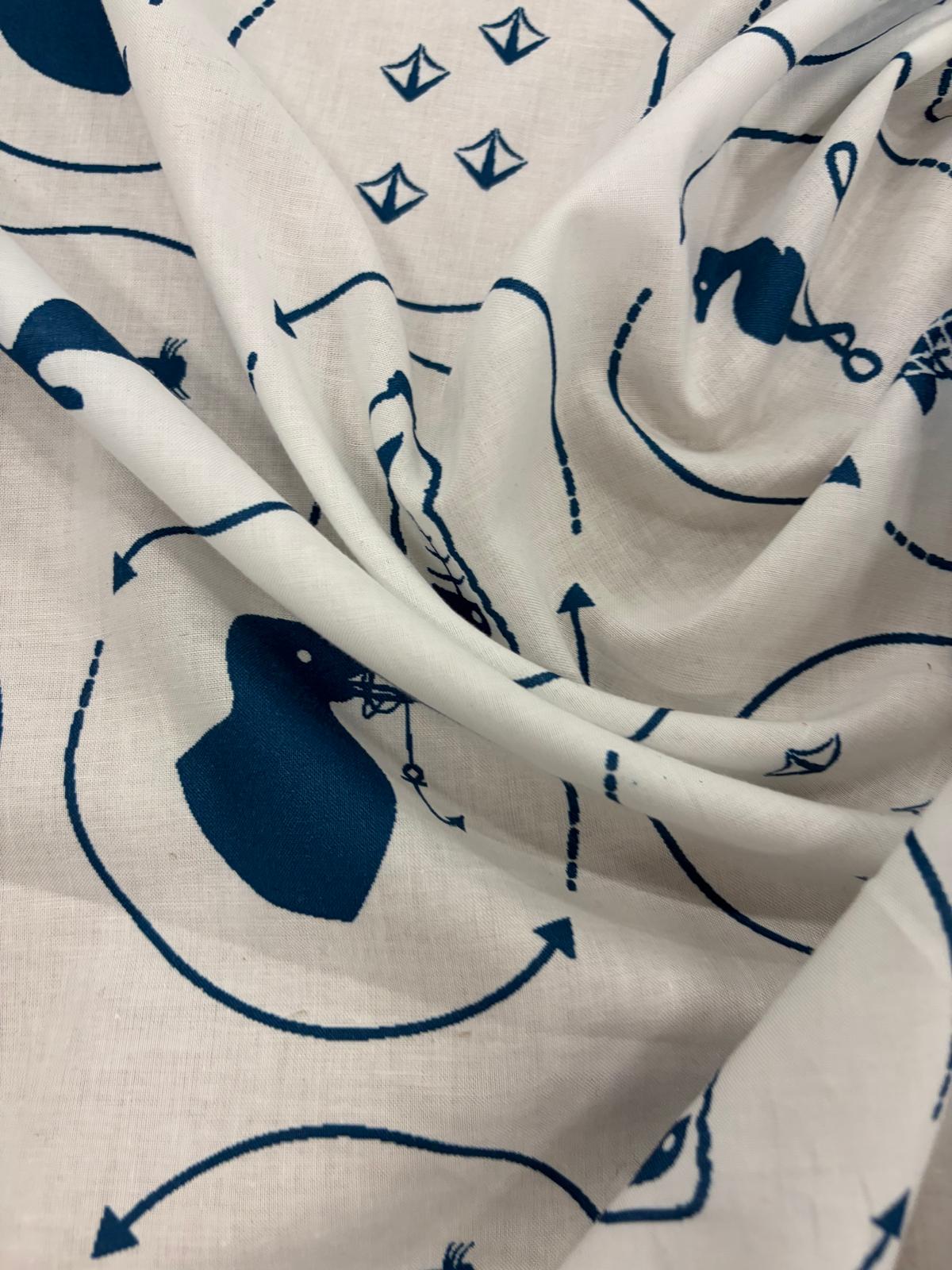 DRACO 024 eco-theme midweight printed cotton