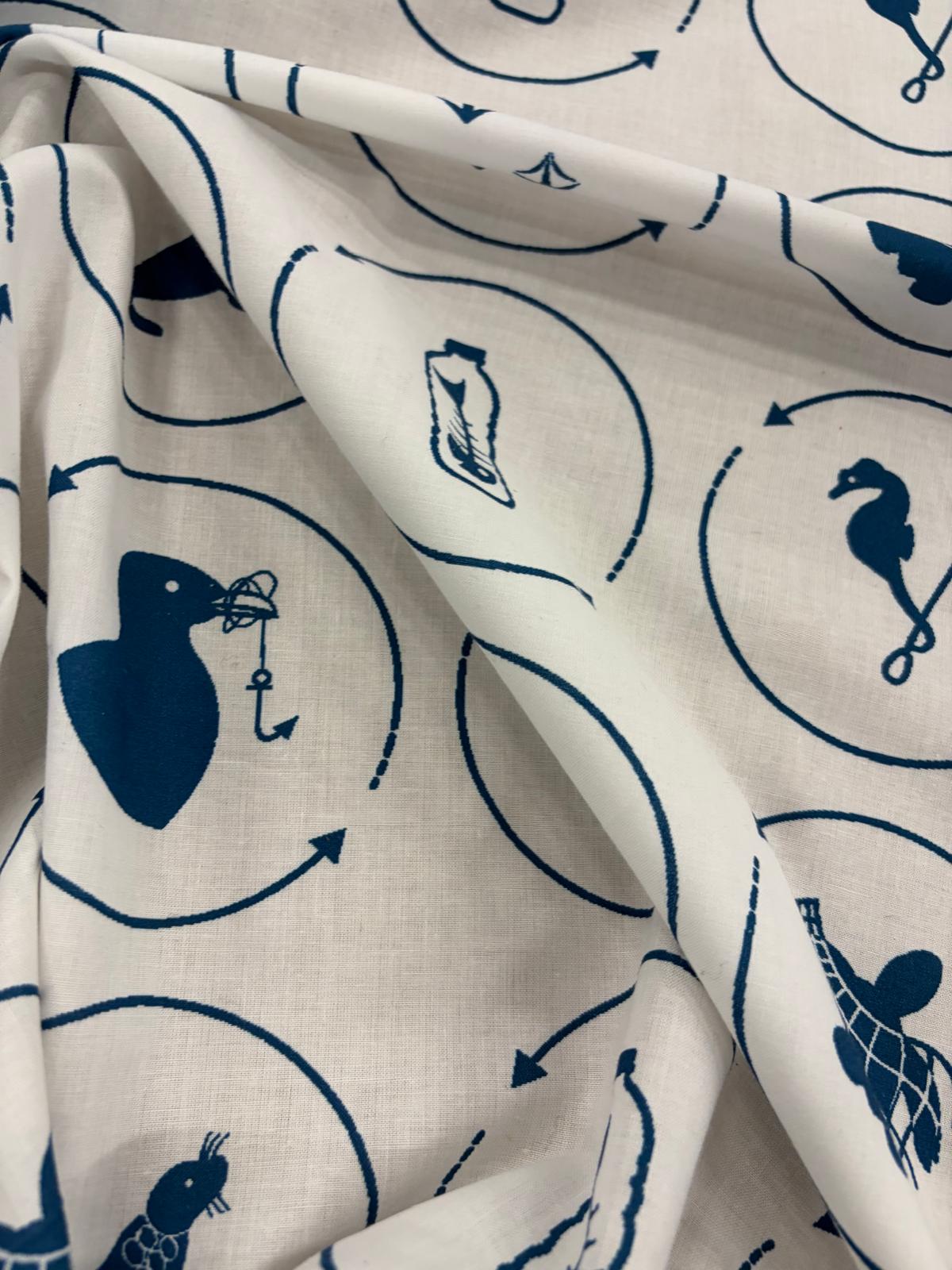 DRACO 024 eco-theme midweight printed cotton