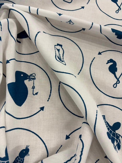 DRACO 024 eco-theme midweight printed cotton