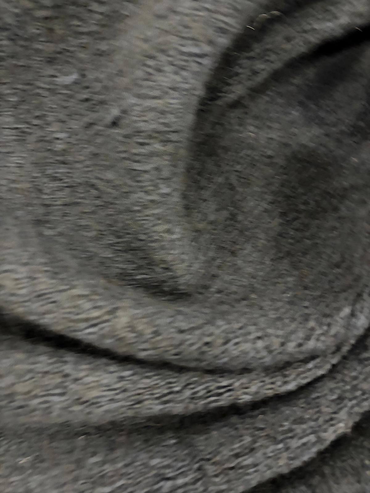 DRACO 028 black boiled wool vintage look