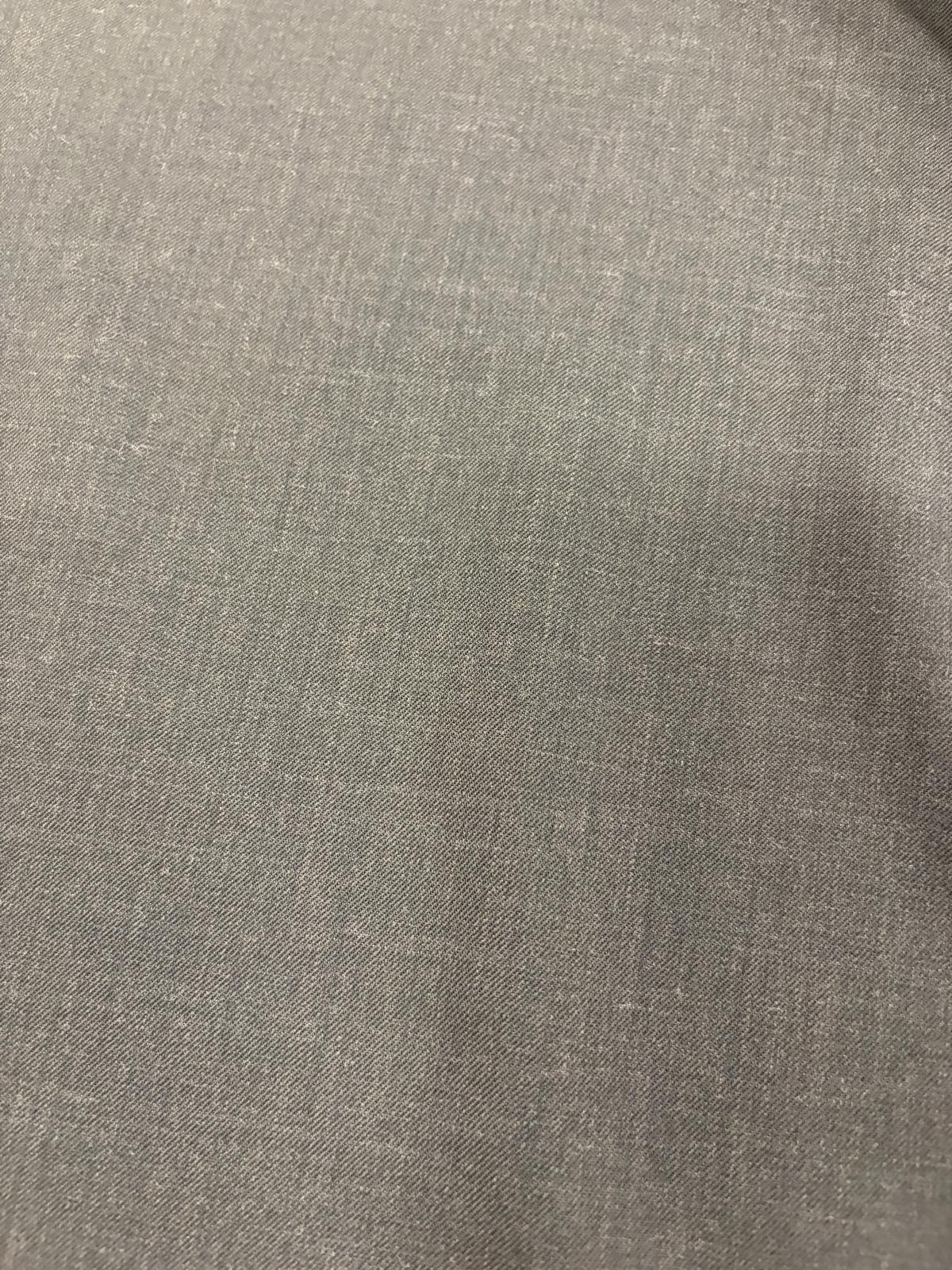 DRACO 007 wool blended charcoal bi-stretch suiting fabric