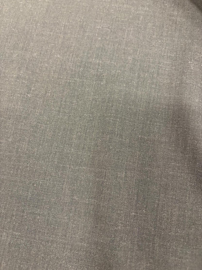 DRACO 007 wool blended charcoal bi-stretch suiting fabric