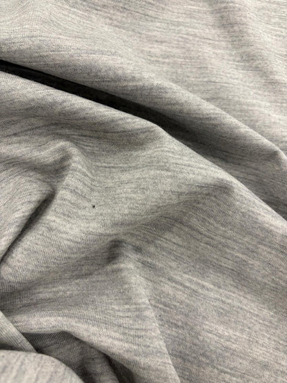 DRACO 040 premium double knitted jersey grey melange