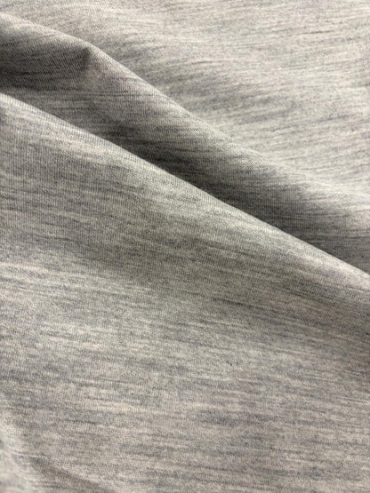 DRACO 040 premium double knitted jersey grey melange