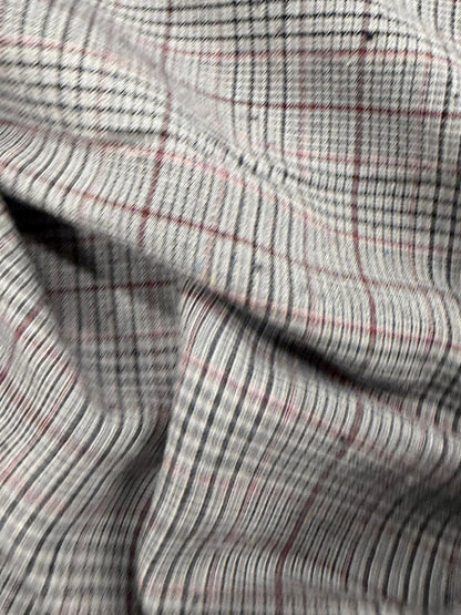 DRACO 012 multi color houndstooth lightweight cotton blended