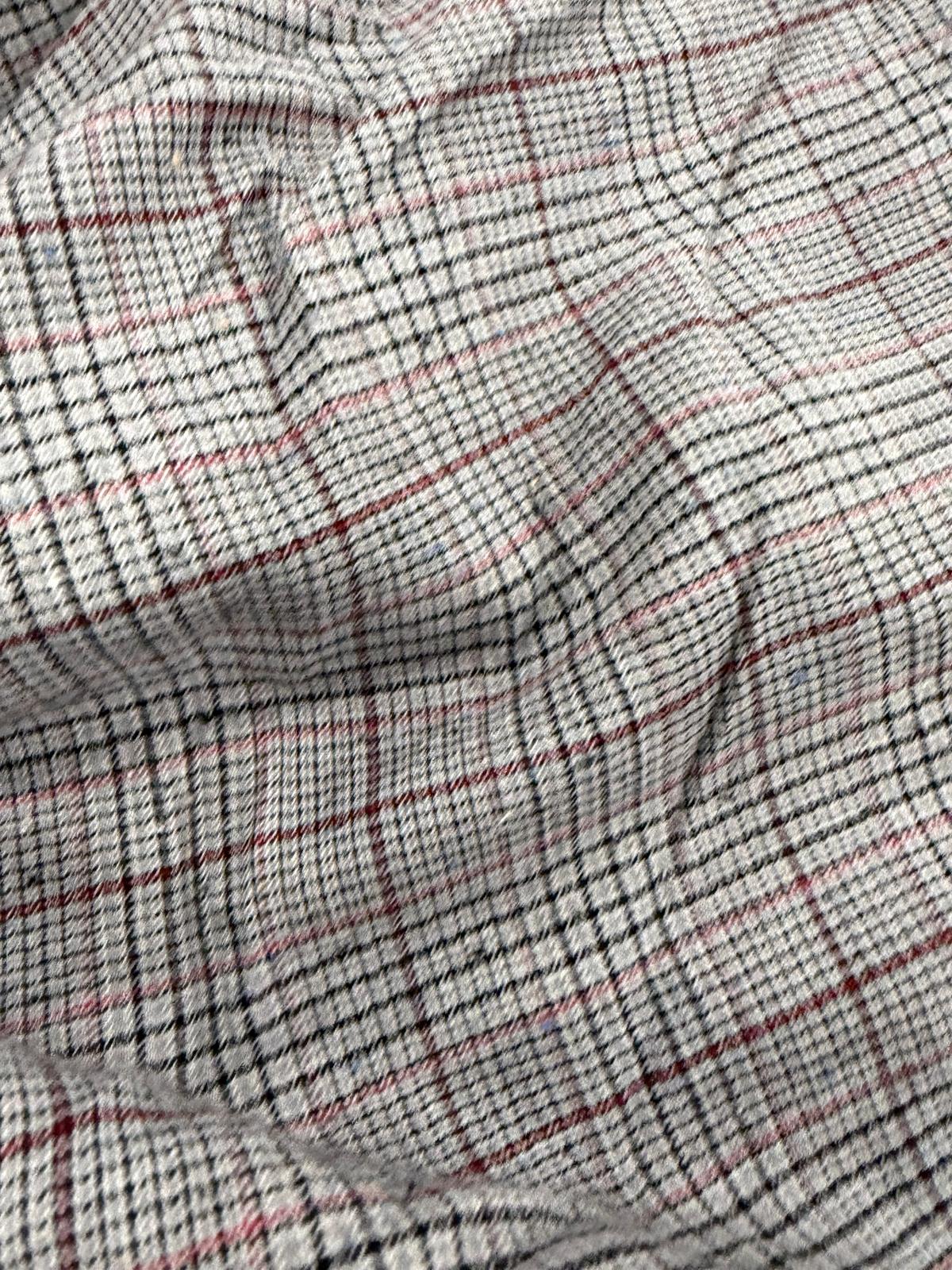 DRACO 012 multi color houndstooth lightweight cotton blended