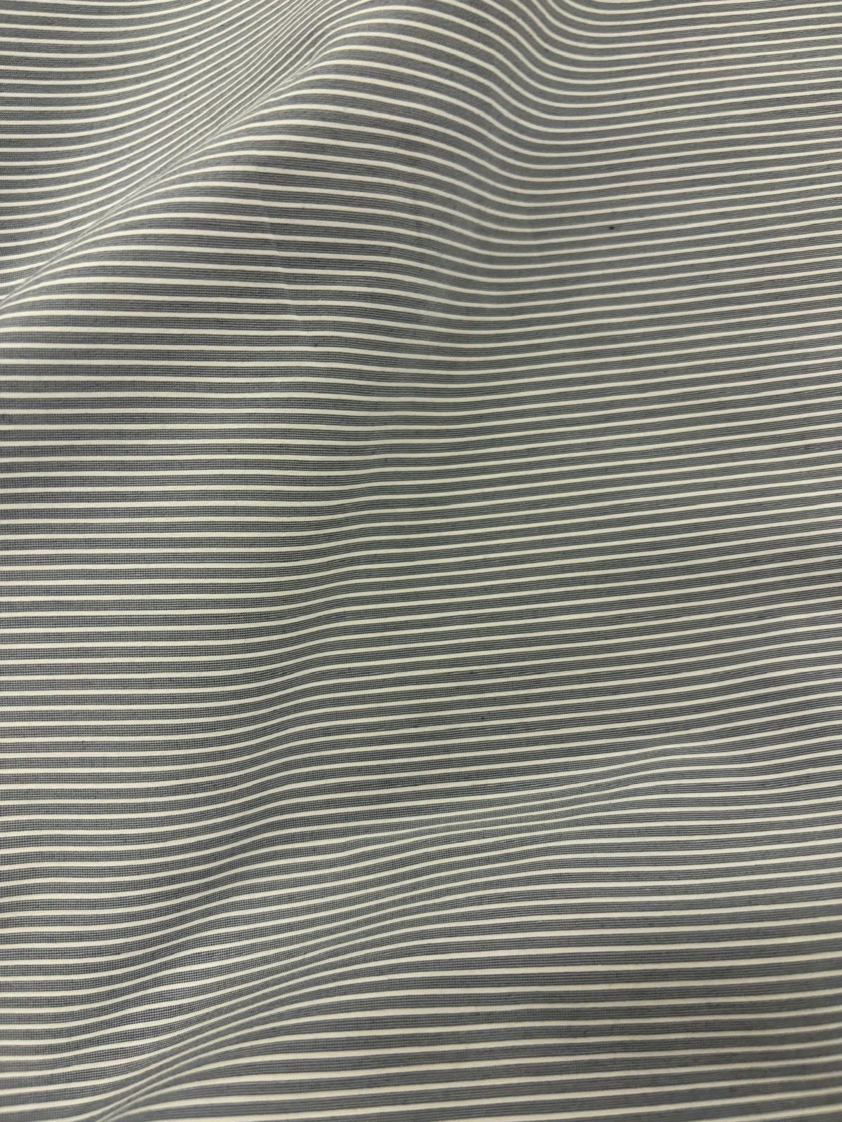 DRACO 047 horizontal pinstripe colorwoven cotton