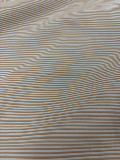 DRACO 048 mustard stripe colorwoven cotton
