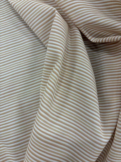 DRACO 048 mustard stripe colorwoven cotton
