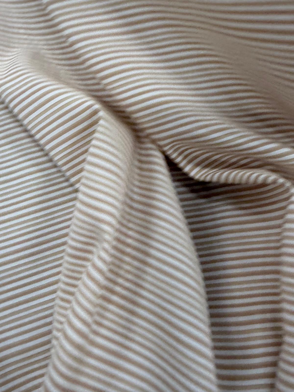 DRACO 048 mustard stripe colorwoven cotton
