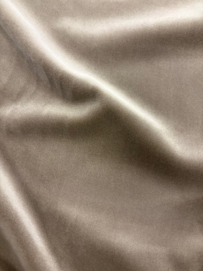 DRACO 051 taupe color cotton velvet