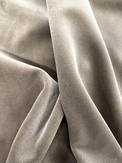 DRACO 051 taupe color cotton velvet