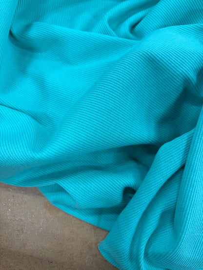 DRACO 061 2x2 rib cotton mixed mint
