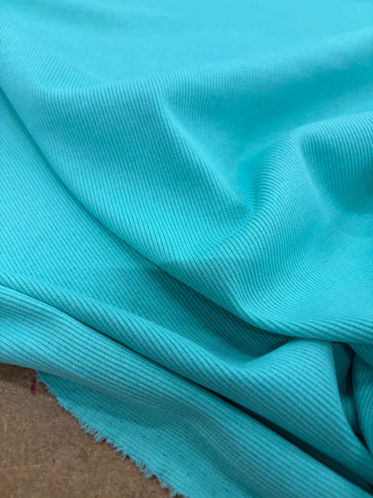 DRACO 061 2x2 rib cotton mixed mint