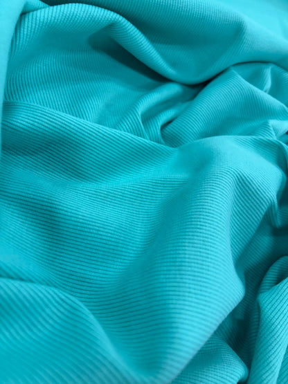 DRACO 061 2x2 rib cotton mixed mint