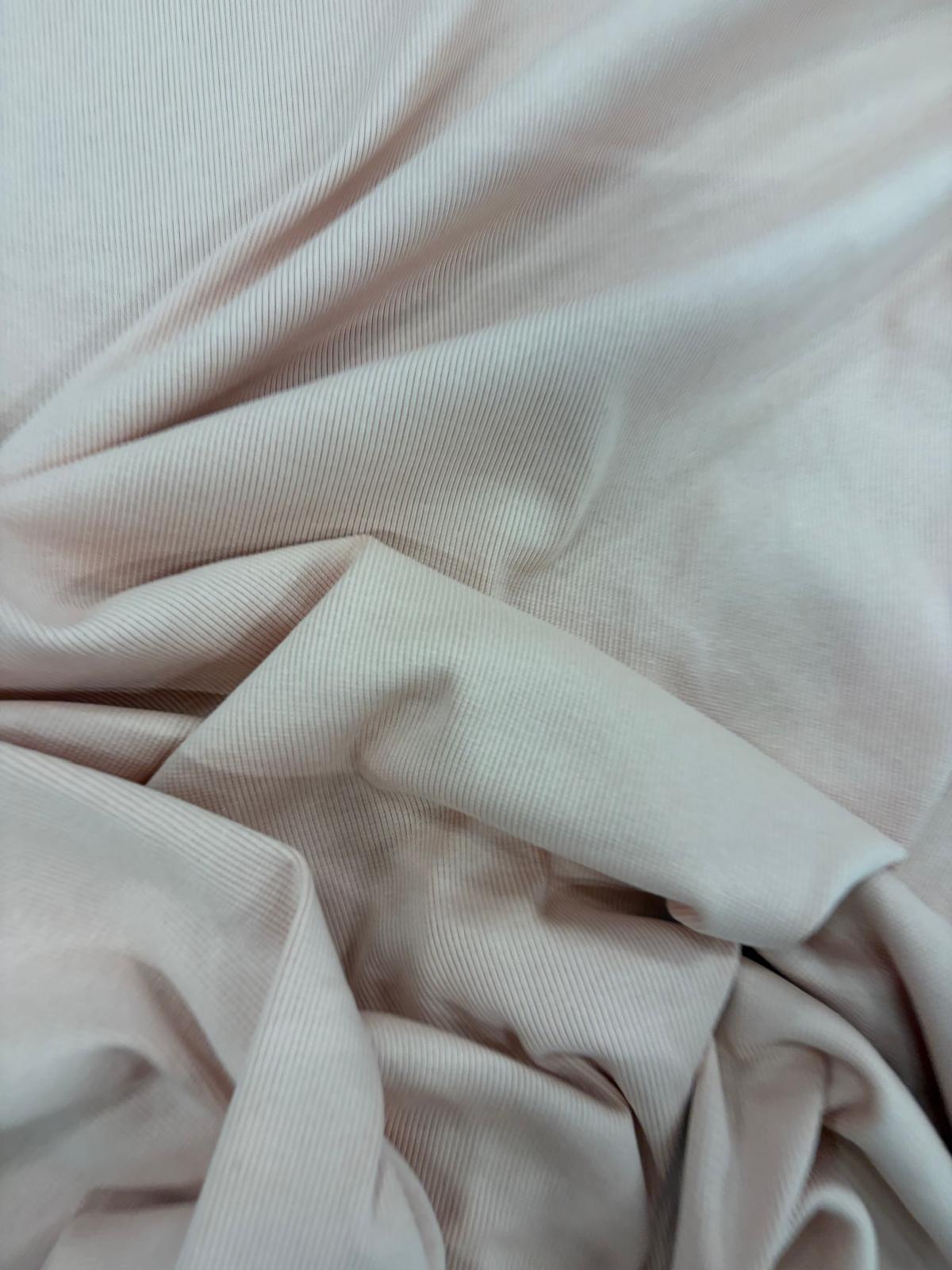 DRACO 060 2x2 rib cotton mixed saumon