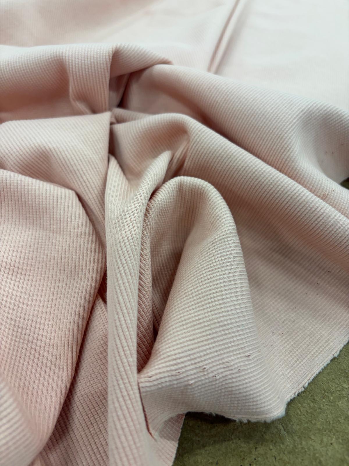 DRACO 060 2x2 rib cotton mixed saumon