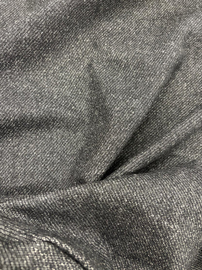 DRACO 062 black salt and pepper cotton twill