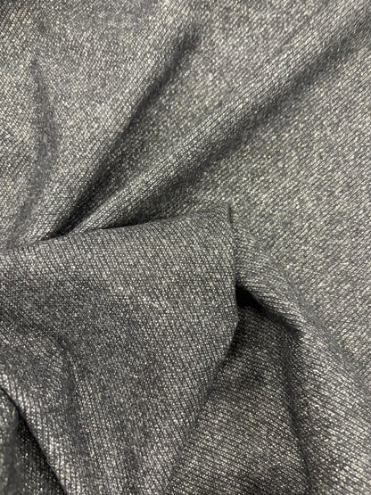 DRACO 062 black salt and pepper cotton twill