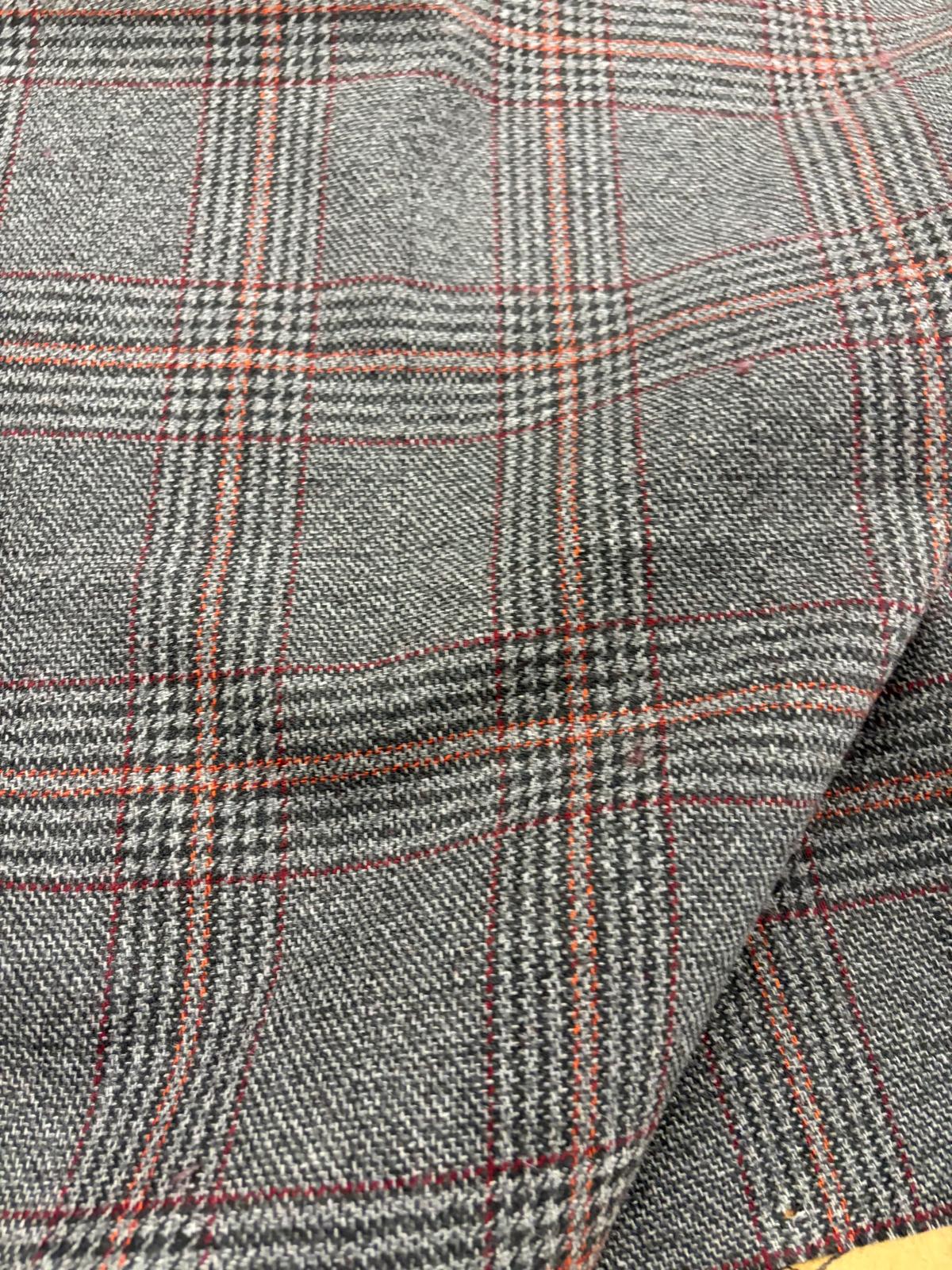 DRACO 063 houndstooth shetland wool tweed