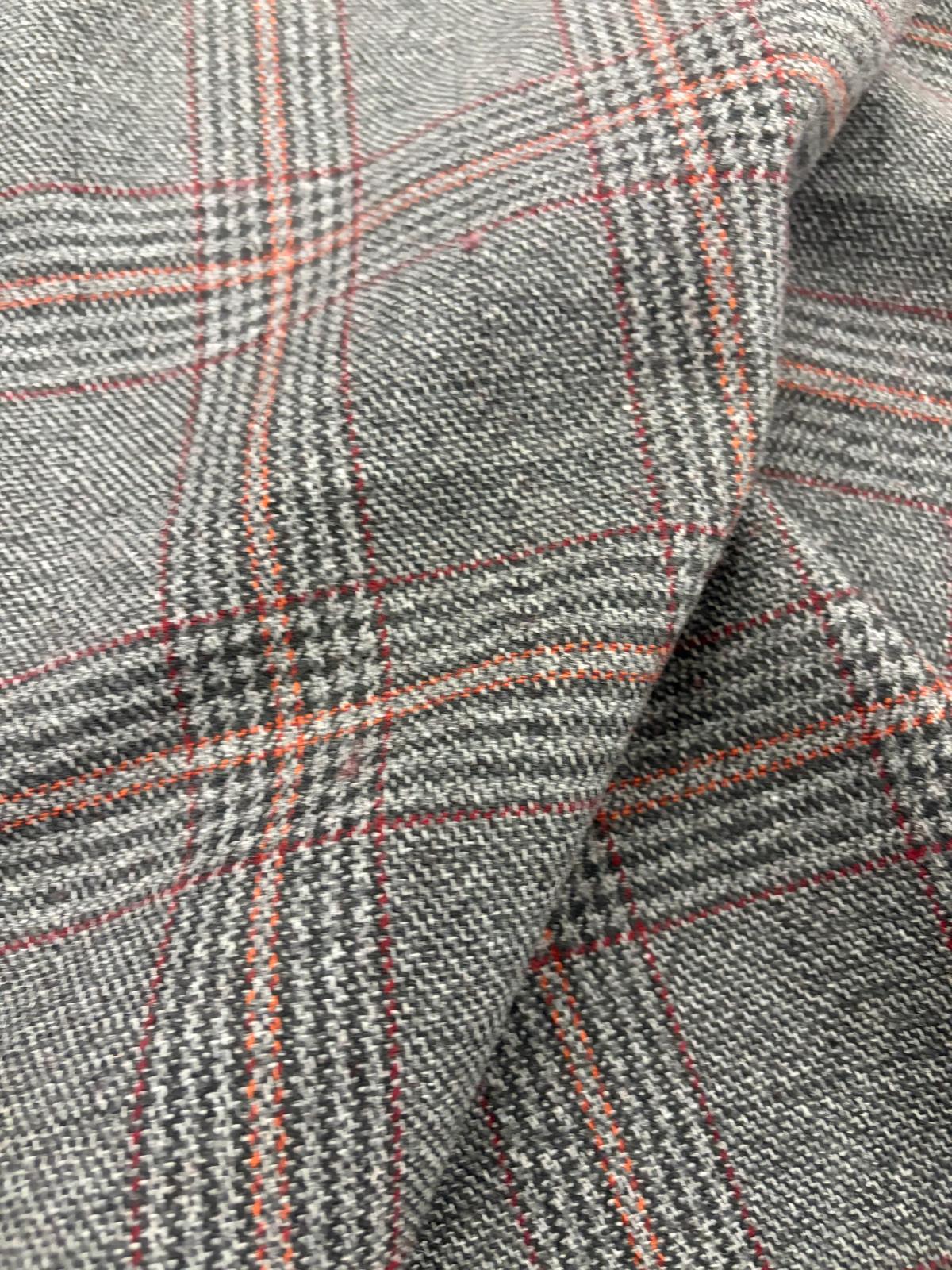 DRACO 063 houndstooth shetland wool tweed