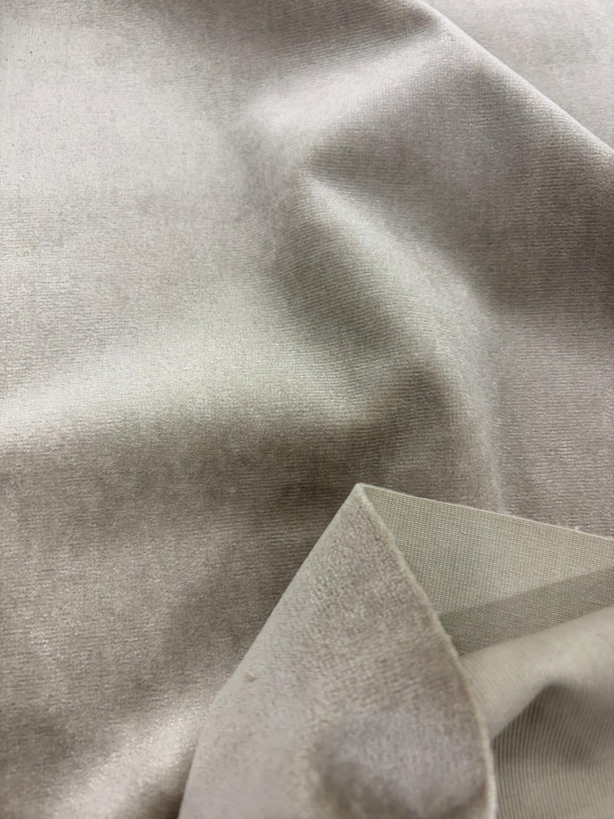 DRACO 050 beige color cotton velvet