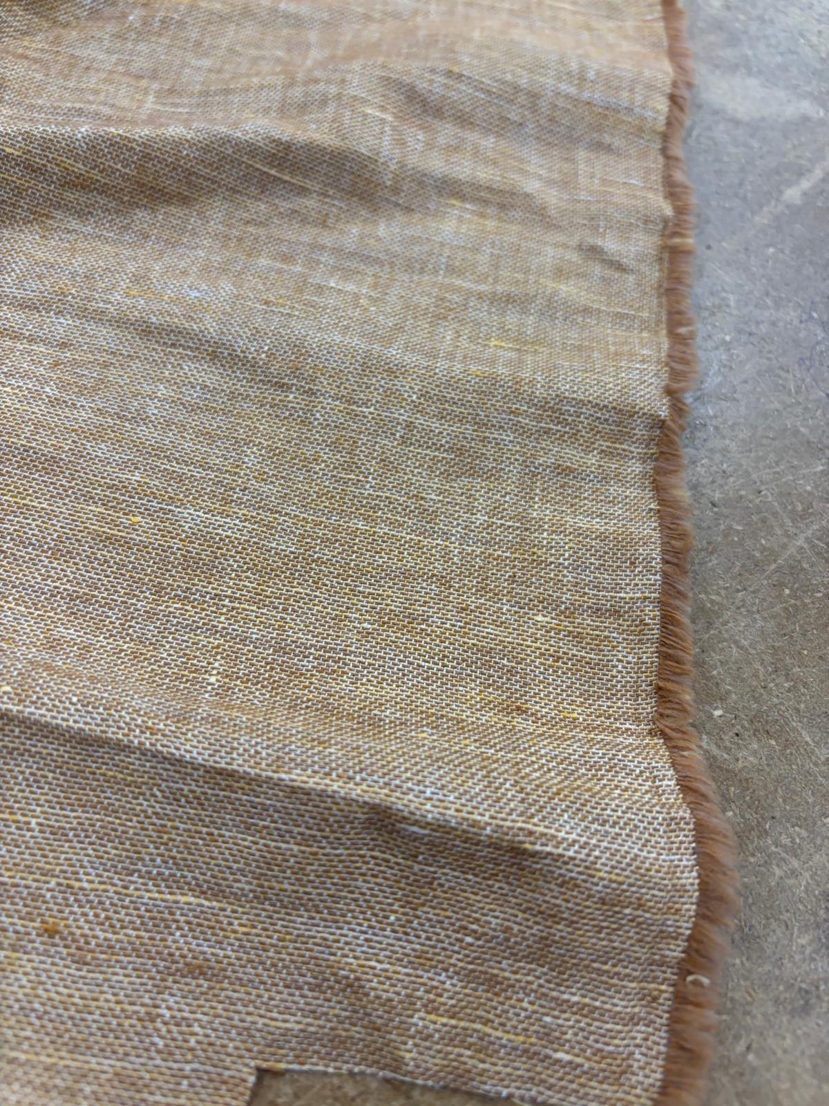 DRACO 071 mustard cotton tweed