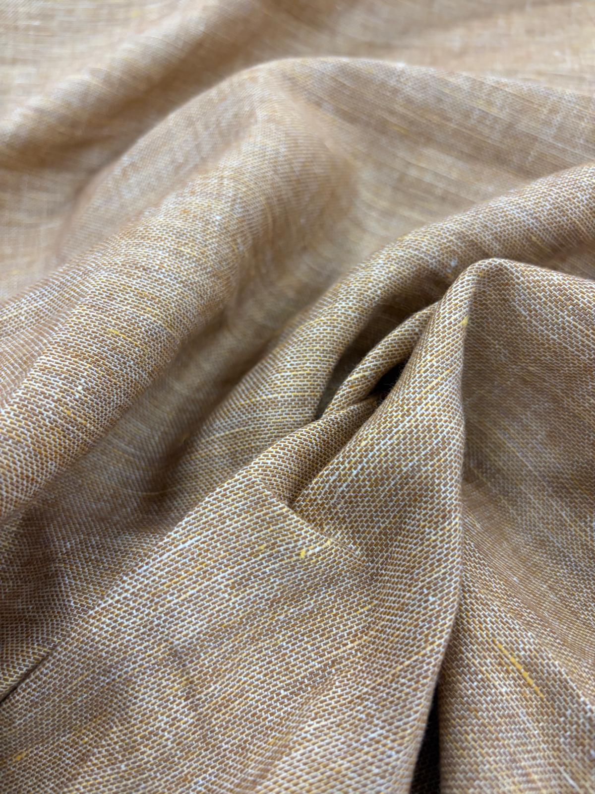 DRACO 071 mustard cotton tweed