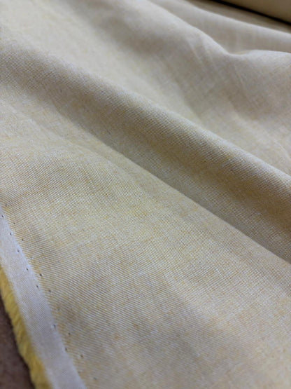 DRACO 072 warm yellow cotton shirting twill